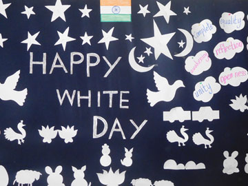 >White Colour Celebration